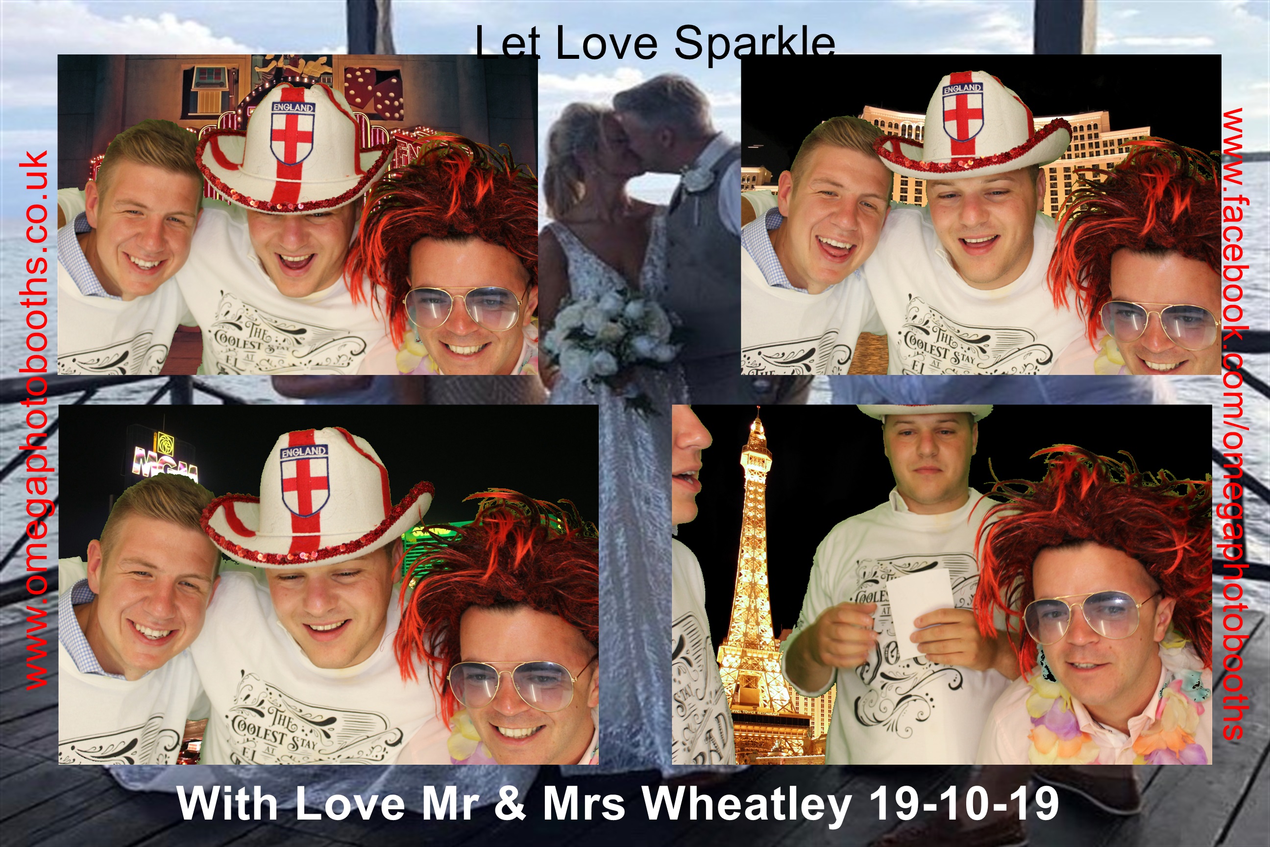 Mr & Mrs Wheatley  | View more photos from the event at gallery.omegaphotobooths.co.uk/u/Omega-Photobooths/Mr-Mrs-Wheatley
